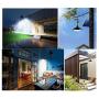 DiDi DENG Solar Pendant Lights Outdoor Hanging Shed Lamp Remote Brightness Adjustable Barn LED for Kitchen Garden Yard Patio Balcony Home Auto On/Off