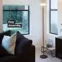 Brightech Sky Flux - The Very Bright LED Torchiere Floor Lamp, for Your Living Room & Office - Halogen Lamp Alternative with 3 Light Options Incl. Daylight - Dimmable Modern Uplight - Black Brightech Sky Flux - The Very Bright LED Torchiere Floor Lamp, for Your Living Room & Office - Halogen Lamp Alternative with 3 Light Options Incl. Daylight - Dimmable Modern Uplight - Black