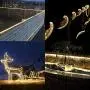 ANJAYLIA 66FT 200 LED Rope Lights Outdoor Plug in String Lights with Timer Remote Control Waterproof Rope Lighting for Outdoor, Party, Christmas, Garden, Patio, Wedding (Warm White) ANJAYLIA 66FT 200 LED Rope Lights Outdoor Plug in String Lights with Timer Remote Control Waterproof Rope Lighting for Outdoor, Party, Christmas, Garden, Patio, Wedding (Warm White)