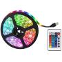 Newooh RGB LED Light Strip LED Color Changing Light with 24 Keys Remote Control