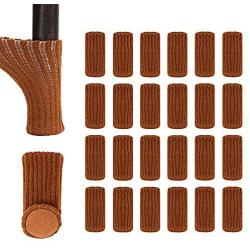 JINGYAT 24PCS Chair Socks Furniture Pads High Elastic Non-Slip Chair Leg Feet Socks Covers Furniture Caps Set, Fit Diameter from 0.9 Inches to 1.6 Inches