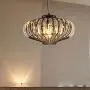 LightInTheBox Chandelier Artistic Retro Lantern Chandelier Lighting Ceiling Light Fixture Pendant Lamp for Dining Room Bathroom Bedroom Livingroom E26 Bulbs Required H6'' X D16''