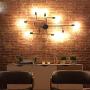 Lampundit Sputnik Chandelier 8-Light Flush Mount Ceiling Light, Matte Black Finish, Modern Industrial Lighting Fixture for Dining Room Living Room Bedroom Kitchen Hallway Cafe Bar
