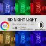HOKVJ Anime Waifu Mai Sakurajima Led Night Light for Bedroom Decor Mai Light Gift for Friend Sakurajima Bunny Girl Led Lamp Anime Gift