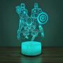 Spiderman Night Light for Kids Table Spiderman Lamp Christmas Present, 3D LED Illusion Lamp for Boys Bedroom Room Decoration, Remote Control Nightlight and Touch Light up (Spiderman Light) Spiderman Night Light for Kids Table Spiderman Lamp Christmas Present, 3D LED Illusion Lamp for Boys Bedroom Room Decoration, Remote Control Nightlight and Touch Light up (Spiderman Light)