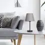 HAITTAL Small Table Lamps - Vintage Bedside Nightstand Lamps Set of 2 for Bedroom, Office, Dorm Room, Grey HAITTAL Small Table Lamps - Vintage Bedside Nightstand Lamps Set of 2 for Bedroom, Office, Dorm Room, Grey