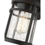 Emliviar Outdoor Wall Light Fixture, Exterior Wall Sconce Lantern, Black Finish with Seeded Glass, 2085B3 BK Emliviar Outdoor Wall Light Fixture, Exterior Wall Sconce Lantern, Black Finish with Seeded Glass, 2085B3 BK