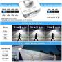 MEIKEE 42W LED Security Lights Motion Sensor Light Outdoor Flood Light, 4200LM, 5000K, IP65 Waterproof, 3 Adjustable Heads Motion Detector Lights for Outside Garage Yard Garden Porch Entryways