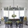 APBEAMLighting Candle Ceiling Hanging Light Black Industrial Metal Chandelier for Dining Room Farmhouse 6 Lights