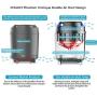 CHLANT Phantom II Fly Trap Mosquito Killer Lamp Indoor Insect Trap Lamp: Bug, Fruit Fly, Gnat,Small Moths, Mosquito Trap - Unique Double Air Duct Design UV Light Insect Killer, Non-Toxic, No Zapper