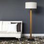 Best Choice Products 60in Modern Lighting Column Floor Lamp for Living Room, Bedroom w/Square Base, Bronze