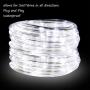 Rope Lights Outdoor, 16ft Daylight LED Mini Light Strip Lights, Connectable and Waterproof 12v, Flexible with Plug for Tube Light Rope,for Home Garden Camping Party Pario Indoors Use