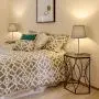 Simple Bedside Table Lamps Set of 2 with Slender Base Modern Small Nightstand Desk Lamps for Bedroom, Living Room, Kids Room, Office, College Dorm (Grey) Simple Bedside Table Lamps Set of 2 with Slender Base Modern Small Nightstand Desk Lamps for Bedroom, Living Room, Kids Room, Office, College Dorm (Grey)