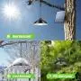 2 Pack Solar Lights Outdoor, Cord LED Solar Shed Lights 32.8FT, Remote Control Pendant Lamp with Adjustable Solar Panel, IP65 Waterproof for Indoor Home Decor Outdoor Garden Patio Yard-Daylight White 2 Pack Solar Lights Outdoor, Cord LED Solar Shed Lights 32.8FT, Remote Control Pendant Lamp with Adjustable Solar Panel, IP65 Waterproof for Indoor Home Decor Outdoor Garden Patio Yard-Daylight White