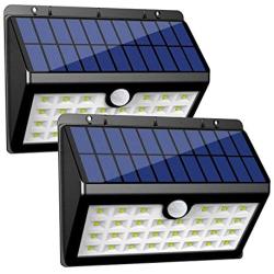 InnoGear Solar Lights Outdoor, 30 LED Motion Sensor Security Night Light with Auto on and Off for Front Door Back Yard Driveway Garden Patio Garage, Pack of 2