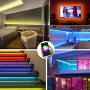 32.8ft Led WiFi Strip Light APP Control, ZHT Waterproof RGB Smart Led Strip Lights Works with Alexa Google Home Sync with Music, Strip Light for Bedroom TV Bathroom Kitchen Party Bar