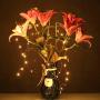 TenSteed Fairy String Lights, 2 Pack Fairy Lights Battery Operated 7.2 ft 20 LED Mini String Lights Waterproof Copper Wire Firefly Starry Lights for Wedding Bedroom Party Christmas Decor(Warm White)