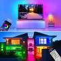 Bluetooth LED Strip Lights Music Sync App Control, 32.8FT/10M Flexible RGB LED Light Strips for Bedroom Room Decor with Remote Color Changing Neon Lights 300LEDs 5050 Tape Lights 12V Mood Lighting