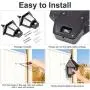 Solar Lights Outdoor, 2 in 1 Sconce Decorative Flickering Flame Wall Lights Dusk to Dawn, Wireless Waterproof Solar Lights Motion Sensor for Outdoor Party, Garden, Patio, Garage, Back/Front Door