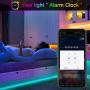 Arzerlize Led Strip Lights 32.8Ft, Bluetooth Led Lights for Bedroom, 300 RGB LEDs 16 Million Color Changing Room Lights with Remote, Smart Rope Lights Music Sync Scheduled On/Off Waterproof