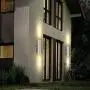 TENGXIN Outdoor Wall Sconce,Up/Down Lights,Stainless Steel 304 and Toughened Glass Material,E27,Waterproof, UL Listed