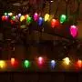 33ft 50LEDs Christmas String Lights, C9 Christmas Lights with 29V Safe Adaptor, End-to-End,UL Certified Outdoor Indoor Fairy Lights for Christmas Tree, Patio, Garden, Party, Wedding, Holiday
