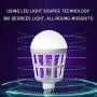 2 Pack Bug Zapper 2-in-1 Mosquito Light Bulbs Electronic Insect & Fly Killer Lamp 2 Pack Bug Zapper 2-in-1 Mosquito Light Bulbs Electronic Insect & Fly Killer Lamp