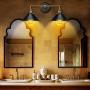 Industrial Bathroom Vanity Wall Light, Licperron E26 Farmhouse Vintage Wall Sconce Lighting, Rustic Vanity Light Fixture for Bathroom Bedroom Kitchen Living Room(2 Lights)