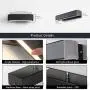 Combuh LED Indoor Dimmable Bedroom Wall Lights Rotatable 3 Color Temperature Changing Bedside Wall Lighting Fixtures Modern Wall Mount Sconces Reading Lights for Books Wall Lamp for Living Room Home