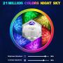 Star Night Light Projector, Galaxy Projector for Adults Gifts Ceiling Nebula Galaxy Star Light Projector with Voice Control,Ocean Wave Projector Light for Baby Kids Gift Home Decor Bedroom Living Room