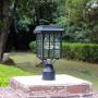 Kemeco ST4329Q-A LED Cast Aluminum Solar Post Light Cap Light Patio Lighting for Outdoor Garden Post Pole Mount Deck