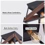 Eyassi 1-Light Rustic Farmhouse Flush Mount Ceiling Light, Wood Close to Ceiling Lights, Industrial Small Semi Flush Mount Light Fixture for Living Room Kitchen Island Bedroom Hallway Laundry