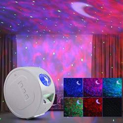 YISUN 2020 Upgrade -Star-Night-Light-Projector-Led Galaxy Projector Night Light Sky Night Light Stars Projector Ocean Projector Night Light for Kids Adults Bedroom/Party/Home Theatre/Ceiling