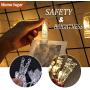 Upgrade Version Photo Clip String Lights - Fairy String Lights - 8 Modes USB/Battery Powered Waterproof Decor Lights for Bedroom, Birthday Party Wall Decor Wedding (40LED/17FT)
