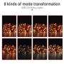 LED Fairy Lights Plug in Led String Lights 32.8FT 100 LED USB Twinkle Fairy Lights with Remote, 8 Modes Warm Light Copper Wire Lights for Bedroom Christmas (2 Pack, 32.8 ft)