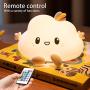 Cute Cloud Night Light for Kids Toddle,USB Rechargeable Color Changing Lamp with Timer Remote Control,Kawaii Room Stuff Items,Silicone Nursery Led Nightlight,Baby Teen Girls Birthday Graduation Gifts
