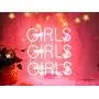 Neon Signs Girls, Pink Neon Girls Girls Girls Signs, Neon Wall Sign Light, Hanging Neon Lights, Custom Neon Words Real Neon for Wall Bedroom Room Decor Bar for Party Christmas Holiday Decoration Sign Neon Signs Girls, Pink Neon Girls Girls Girls Signs, Neon Wall Sign Light, Hanging Neon Lights, Custom Neon Words Real Neon for Wall Bedroom Room Decor Bar for Party Christmas Holiday Decoration Sign