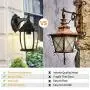 PARTPHONER 2 Pack Dusk to Dawn Outdoor Light Fixtures, Waterproof Porch Light Fixtures Wall Mount, Outside Wall Sconce Exterior Wall Lamp with Textured Glass for House, Front Door, Garage