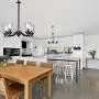 Infront Chandelier Dining Room Lighting Fixtures Hanging Contemporary Chandeliers Modern Kitchen Room Entryway Foyer Light Chandelier Ceiling Hanging Light Fixtures Black Finishing 5-Light