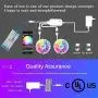 Cozylady LED Strip Lights 65.6Ft Controlled by APP, Remote