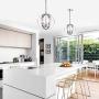 Chrome Chandelier Crystals Chandeliers 3 Light Chrome Light Fixture Sphere Chandelier for Dining Room