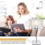 Crystal Table Lamp with Dual USB Fast Charging Ports 3-Way Dimmable Touch Control Bedside Lamp Decorative Elegant Nightstand Lamp for Living Room Bedroom Dining Study Room, T45 6W LED Bulb Included Crystal Table Lamp with Dual USB Fast Charging Ports 3-Way Dimmable Touch Control Bedside Lamp Decorative Elegant Nightstand Lamp for Living Room Bedroom Dining Study Room, T45 6W LED Bulb Included