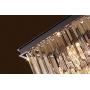 Saint Mossi Modern K9 Clear Crystal Bar Rectangle Raindrop Chandelier Lighting LED Ceiling Light Fixture Pendant for Dining Room Bathroom Bedroom Livingroom 8 E12 Bulbs Required H10'' X L34''X W14'' Saint Mossi Modern K9 Clear Crystal Bar Rectangle Raindrop Chandelier Lighting LED Ceiling Light Fixture Pendant for Dining Room Bathroom Bedroom Livingroom 8 E12 Bulbs Required H10'' X L34''X W14''