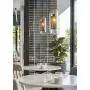 Modo Lighting Modern Pendant Light Cylinder Glass Shade Hanging Lights for Dining Room (Cylinder-5.9'')