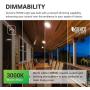 Sunco Lighting 3 Pack PAR38 LED Bulb 13W=100W, 3000K Warm White, 1050 LM, Dimmable, Indoor/Outdoor Spotlight, Waterproof - UL & Energy Star Listed