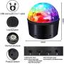 Disco Lights Party Lights 9 Colors Disco Balls Sound Activated Strobe Lights with Bluetooth Speaker and Remote Lights Projector for Room Dance Parties Lights Show Kids Birthday Wedding Show Club Pub