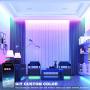 50 Feet Led Strip Lights , Gusodor Smart Led Lights for Bedroom Music Sync Rope Lights Flexible DIY Led Light Strips Color Changing with 40 Key Remote App Control Tape Led Light for Party Home