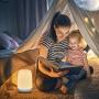 Touch Night Light for Kids, Dimmable Bedside Lamp Rechargeable Nursery Lamp Warm White RGB Color Changing, 72 Hours Runtime for Bedrooms Living Rooms Breastfeeding Sleeping, Best Gift for Kids, Teens