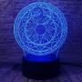Lamps for Living Room 3D Anime Japanese Cardcaptor Card Captor Sakura Magic Circle Array 7/16 Color Change Night Light Table Lamp Kids Holiday Christmas Toy Kids Night Light SGFG