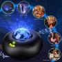 HANGRUI Star Projector, Starry Sky Night Light Projector with Bluetooth Music Speaker & Remote Control for Bedroom & Party, Galaxy Projector Lamp with Voice Control & APP Timer Setting for Baby & Kids